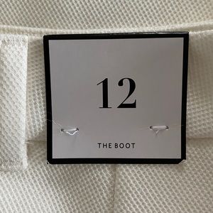 WHBM Classy dress cream lined pants NWOT